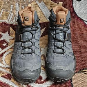Salomon X Ultra 4 Mid GTX GORE-TEX Womens 7.5 Hiking Trail Boots NO INSOLES